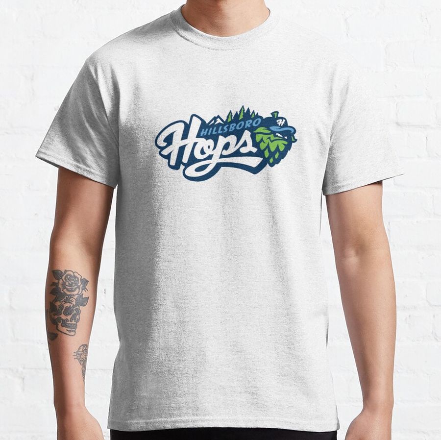 Be-Hillsboro Hops-Sports Classic T-Shirt