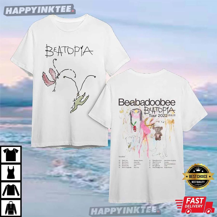 Beabadoobee Beattopia Tour 2022 Merch T Shirt