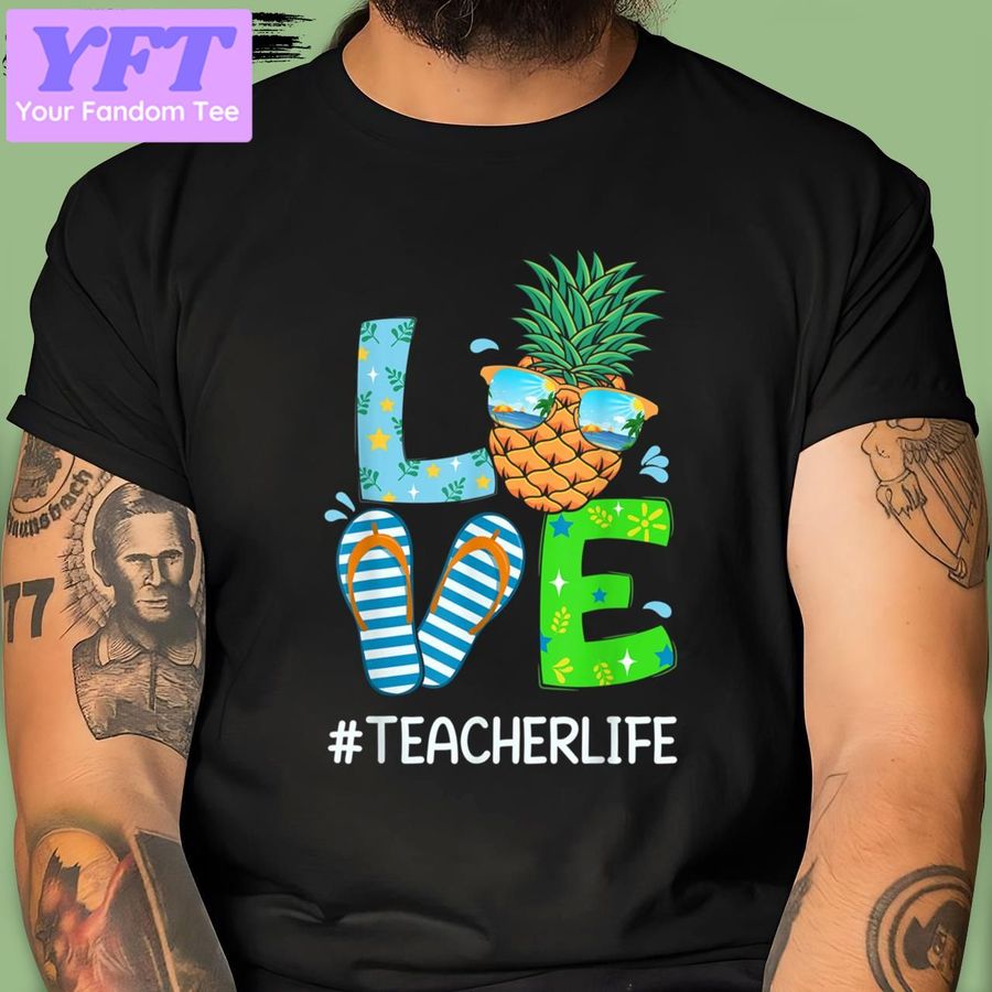 Beach Summer Love Teacher Christmas New Design T Shirt