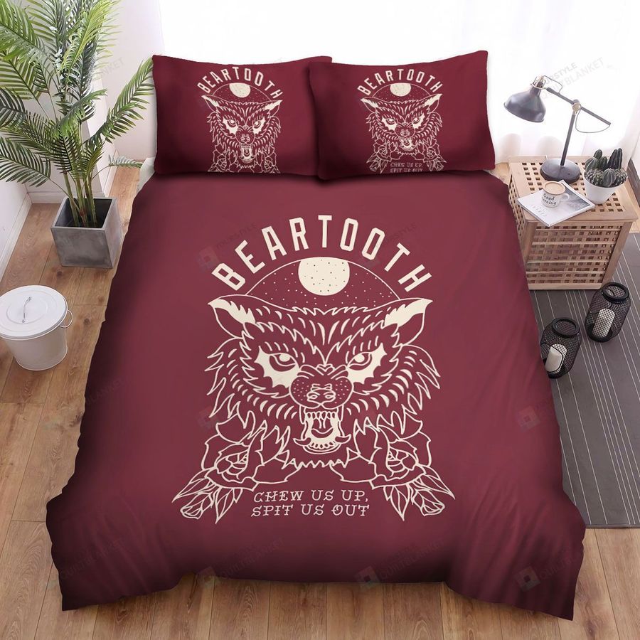 Beartooth Band Chew Us Up,Spit Us Out Bed Sheets Spread Comforter Duvet Cover Bedding Sets