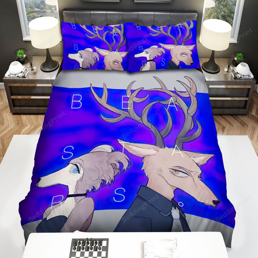 Beastars Louis &Amp Juno Couple Bed Sheets Spread Duvet Cover Bedding Sets