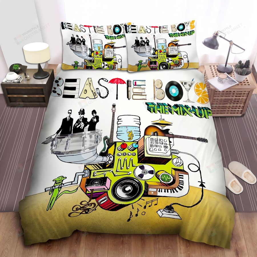 Beastie Boys The Mix Up Album Cover Bed Sheet Spread Comforter Duvet Cover Bedding Sets