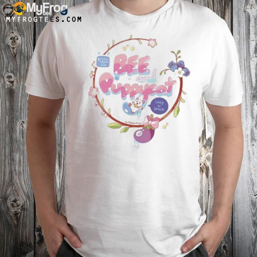 Bee and puppycat bee logo shirt
