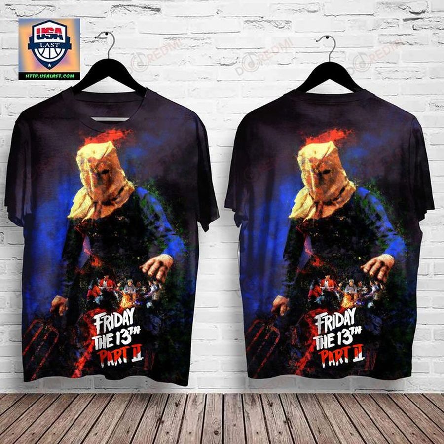 Best Gift - Friday the 13th Part 2 The Body Count Continues Halloween 3D Shirt