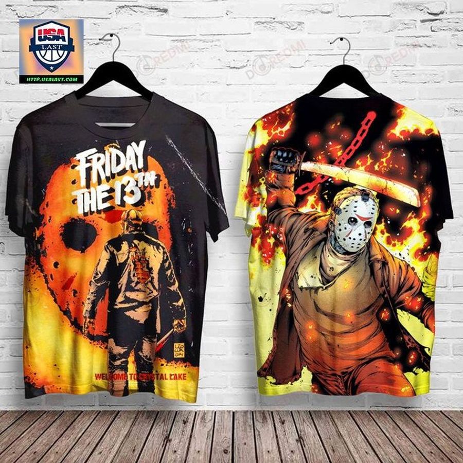 Best Gift - Friday The 13th Welcome To Crystal Lake 3D Shirt