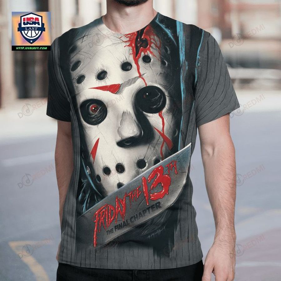 Best Gift - Jason Voorhees Friday the 13th New Model 3D Shirt Ver01