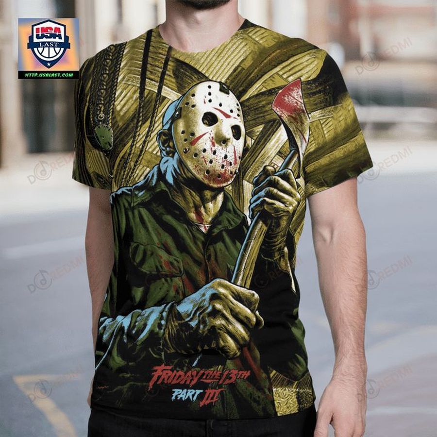 Best Gift - Jason Voorhees Friday the 13th New Model 3D Shirt Ver09