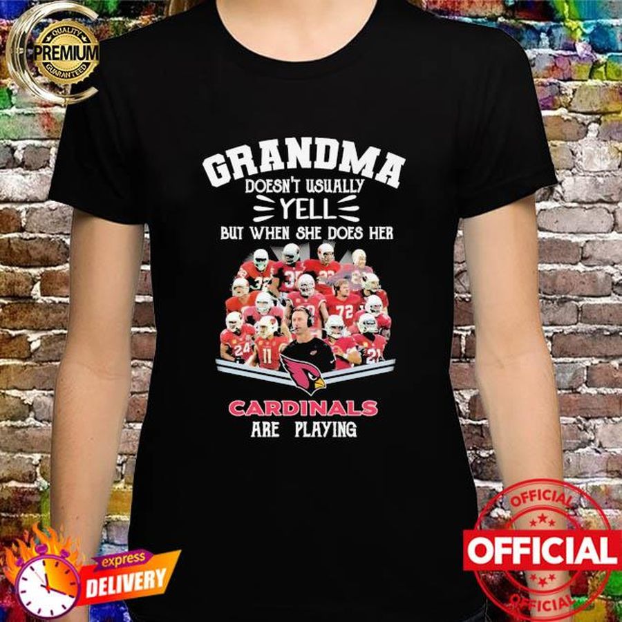 Best Grandma doesn't usually but when she does her St. Louis Cardinals are playing new shirt