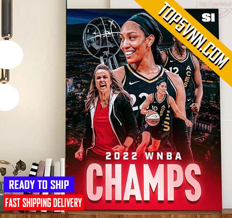 BEST Las Vegas Aces 2022 WNBA Champs Fans Poster Canvas