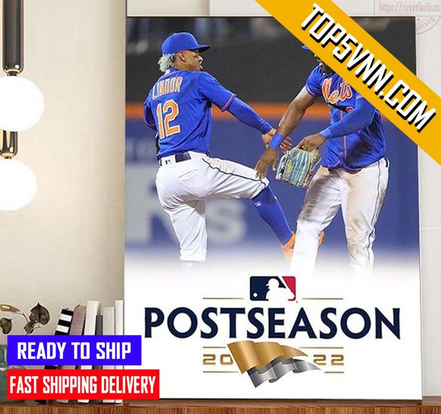 BEST New York Mets Have Clinched MLB Postseason 2022 New Poster Canvas
