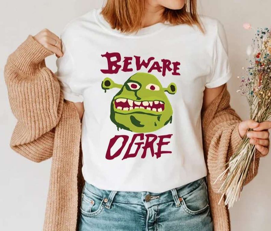 Beware Ogre Shrek Unisex T-Shirt