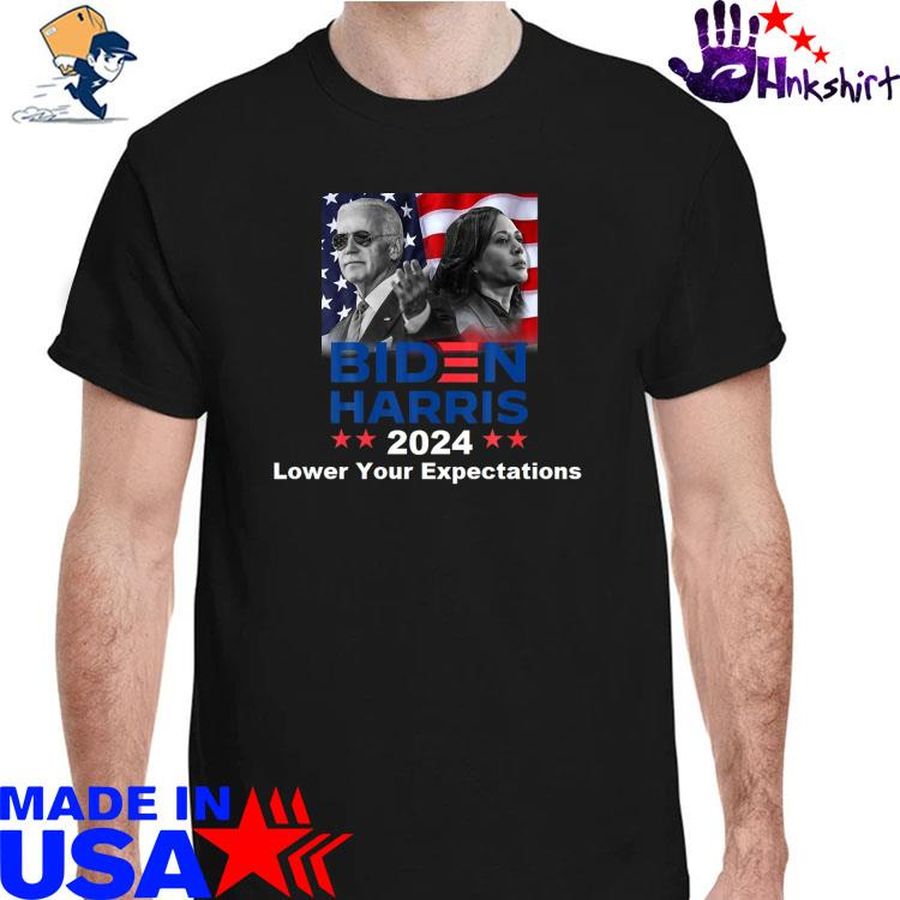 Biden Harris 2024 Lower Your Expectations shirt