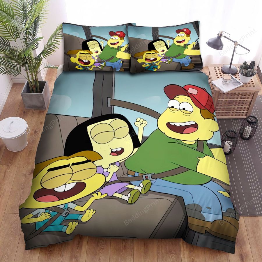 Big City Greens Group Having Fun Bed Sheets Spread Duvet Cover Bedding Sets