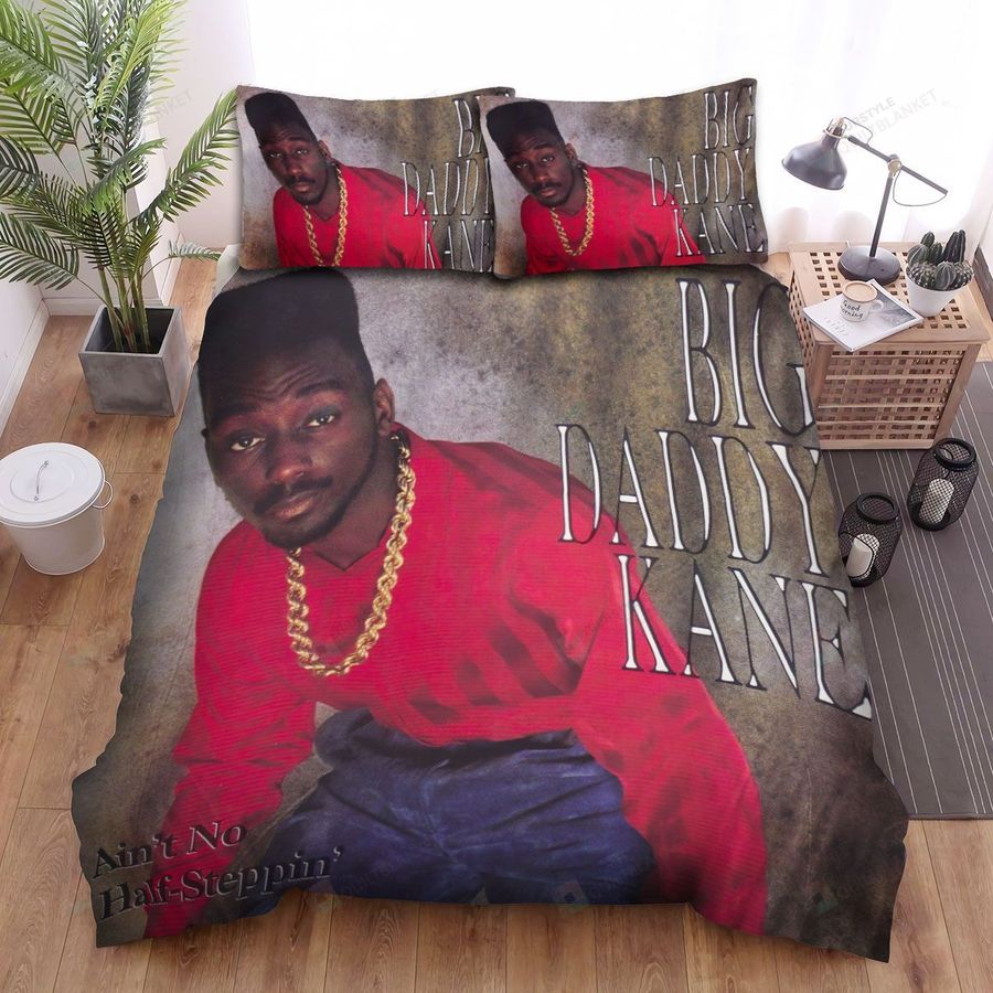 Big Daddy Kane Ain't No Half Steppin' Album Bed Sheets Spread Comforter Duvet Cover Bedding Sets