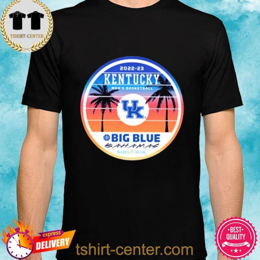 Big O Kentucky Men’s Basketball 2022-23 Kentucky Basketball Big Blue Bahamas Shirt