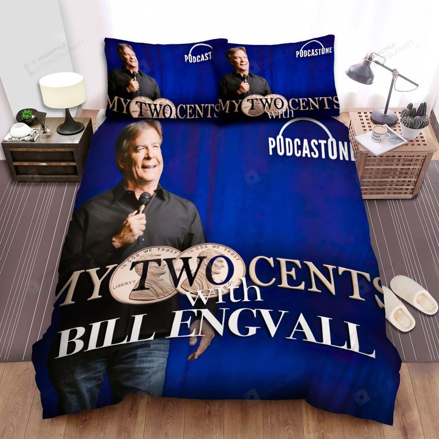 Bill Engvall My Two Cents Bed Sheets Spread Comforter Duvet Cover Bedding Sets