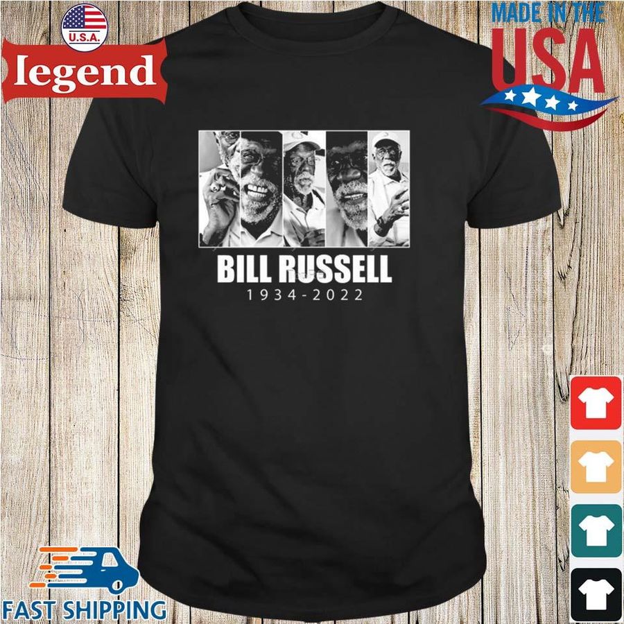 Bill Russell Shirt Rip Bill Russell 1934 2022 Shirt