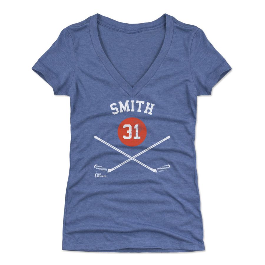 Billy Smith New York I 31 Sticks WHT - New York Islanders _0t-shirt sweatshirt hoodie Long Sleeve shirt