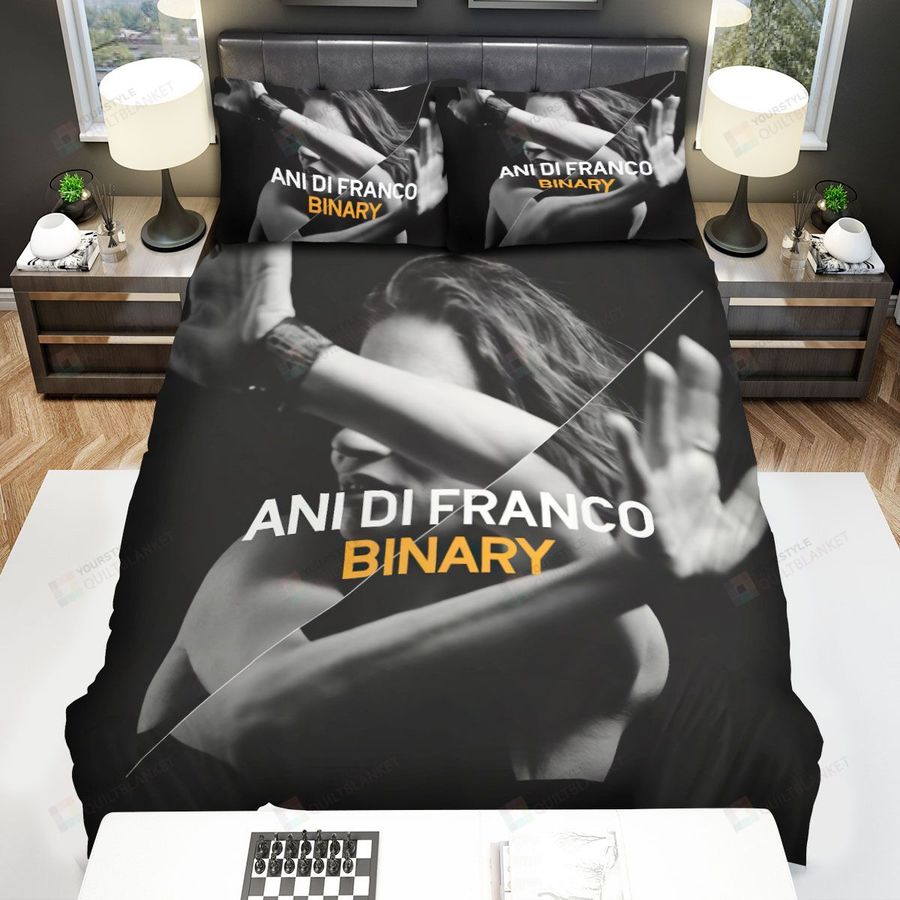 Binary Ani Difranco Bed Sheets Spread Comforter Duvet Cover Bedding Sets