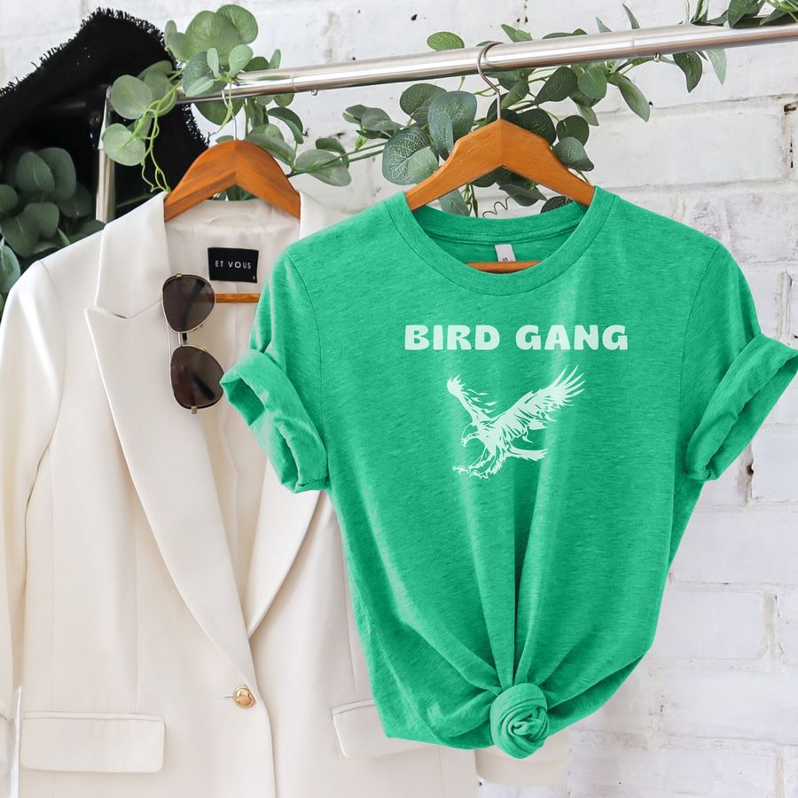 Bird Gang Philadelphia Eagles Trendy Tee Shirt