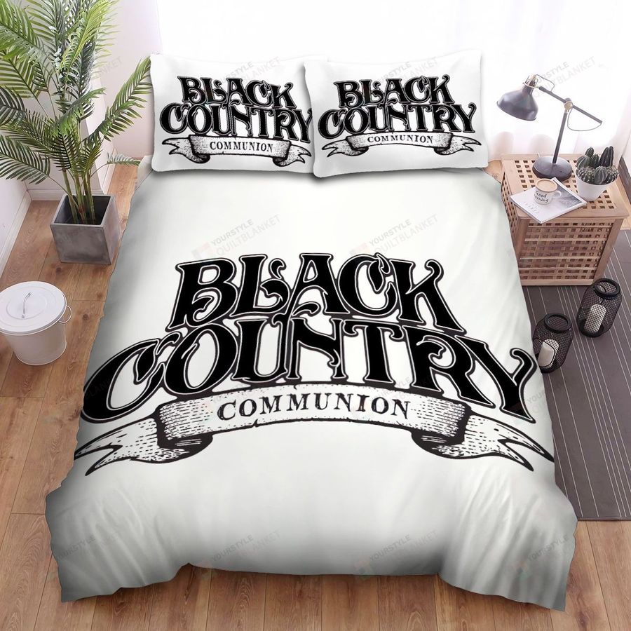 Black Country Communion Band Logo 2 Bed Sheets Spread Comforter Duvet Cover Bedding Sets