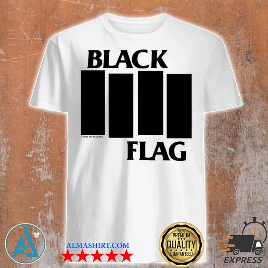 Black flag shirt