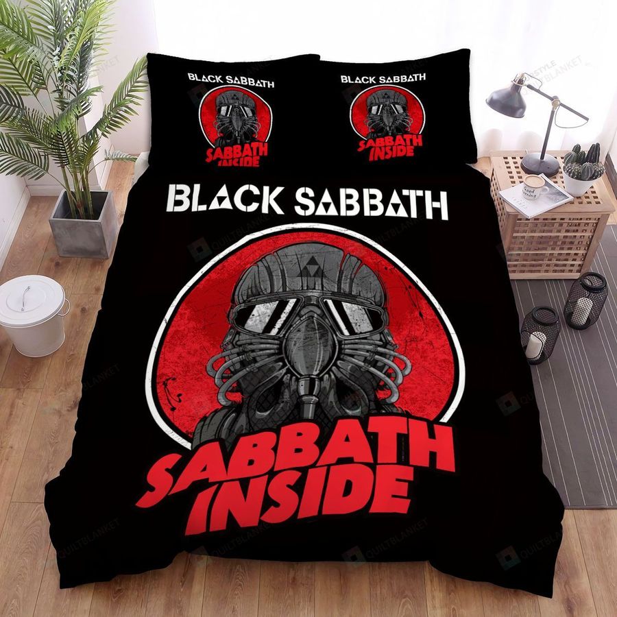 Black Sabbath Sabbath Inside Bed Sheets Spread Comforter Duvet Cover Bedding Sets
