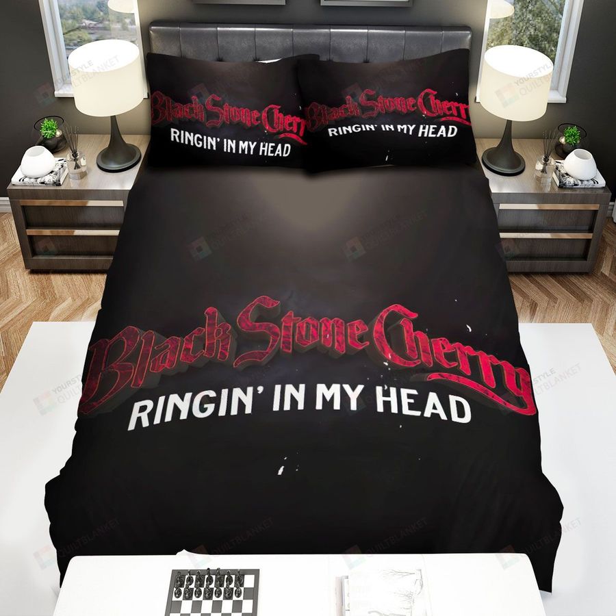 Black Stone Cherry Fuckin' In My Head Bed Sheets Spread Comforter Duvet Cover Bedding Sets