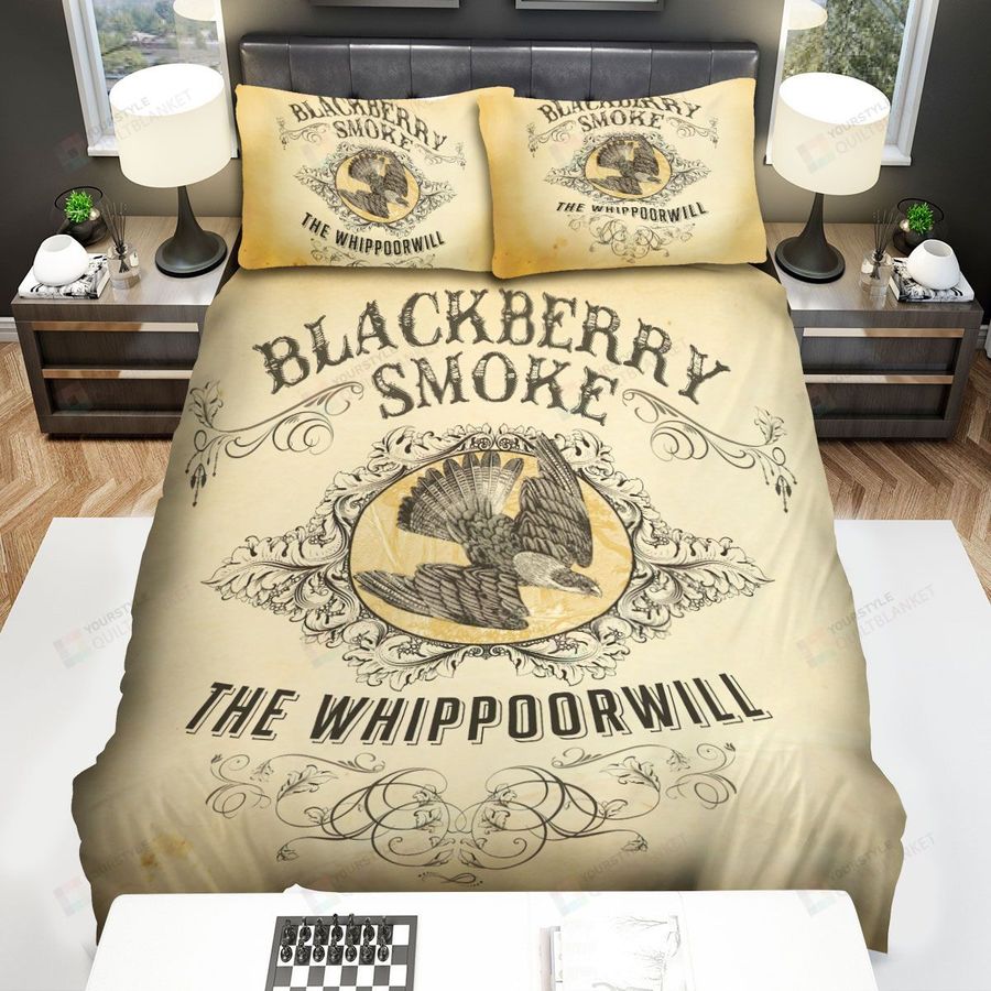 Blackberry Smoke The Whippoorwill Bed Sheets Spread Comforter Duvet Cover Bedding Sets