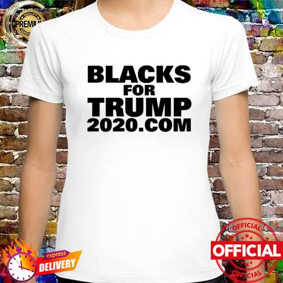 Blacks Trump For 2020.Com Shirt Ron Filipkowski