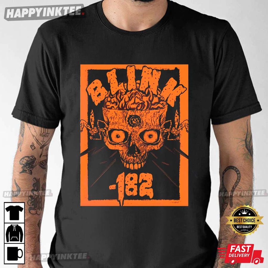 Blink 182 World Tour Halloween T Shirt