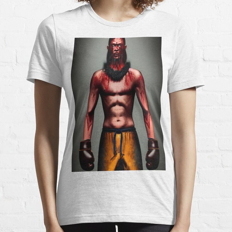 Bloody viking after new age boxing fight Essential T-Shirt