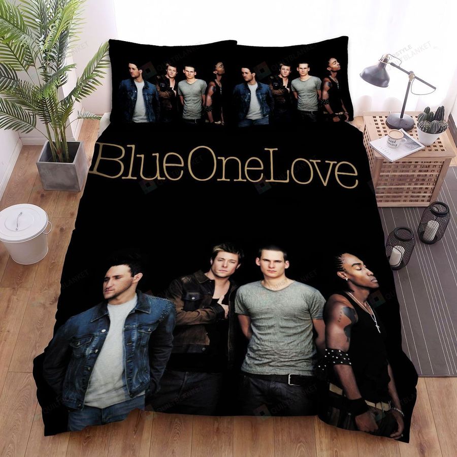 Blue (Music Band) One Love Bed Sheets Spread Comforter Duvet Cover Bedding Sets