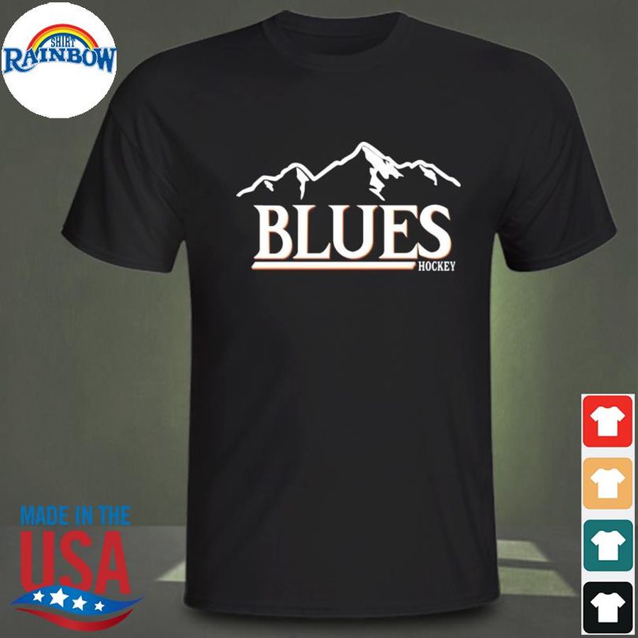 Blues busch hockey shirt