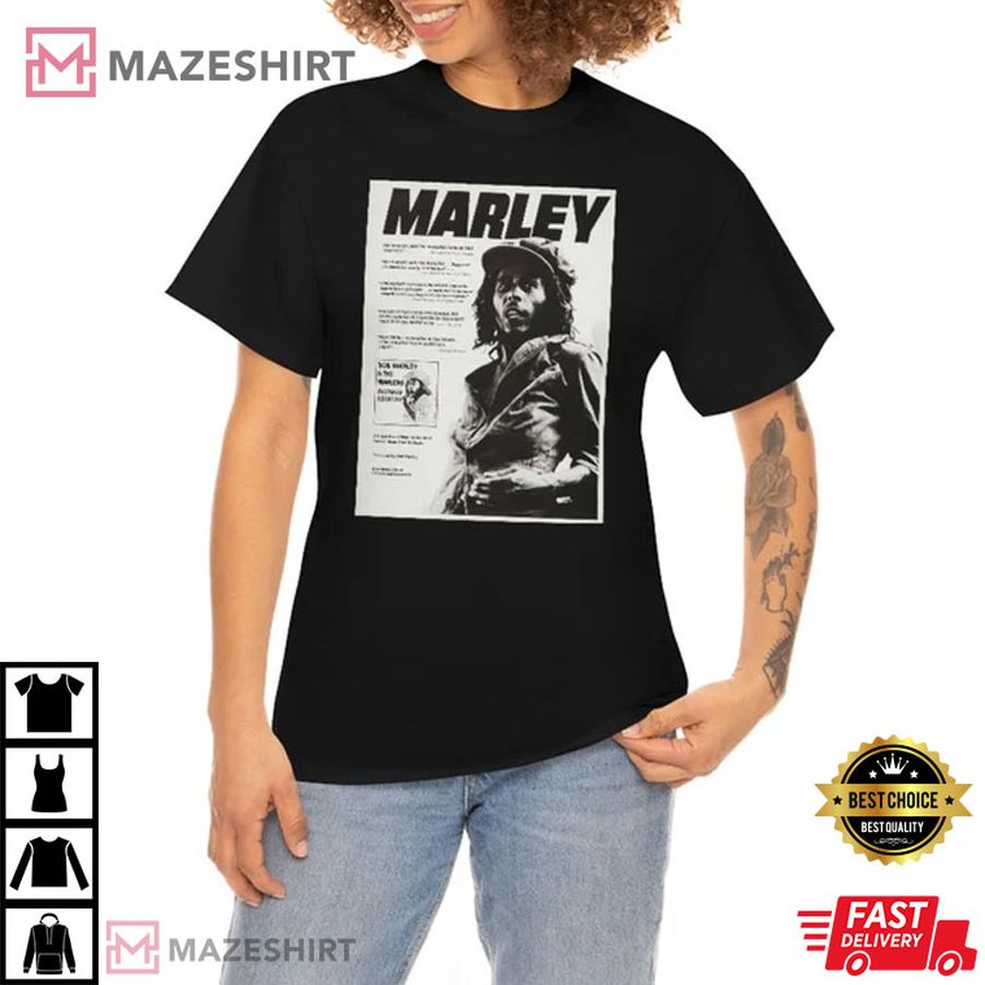 Bob Marley Gift For Fan T-Shirt