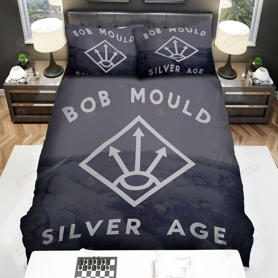 Bob Mould Silver Age Album Music Bed Sheets Spread Comforter Duvet Cover Bedding Sets