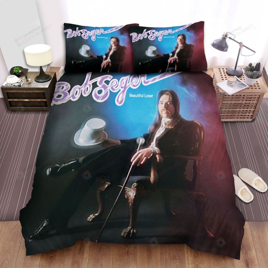 Bob Seger Beautiful Loser Bed Sheets Spread Comforter Duvet Cover Bedding Sets