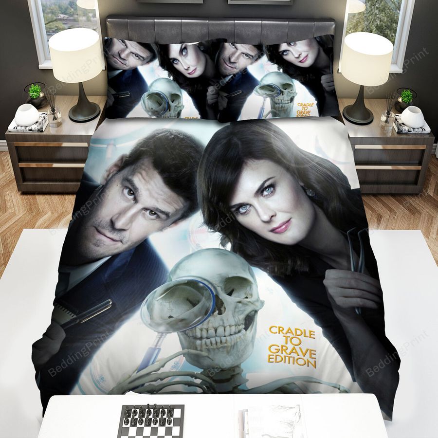 Bones (2005–2017) Season 6 Poster Bed Sheets Spread Comforter Duvet Cover Bedding Sets