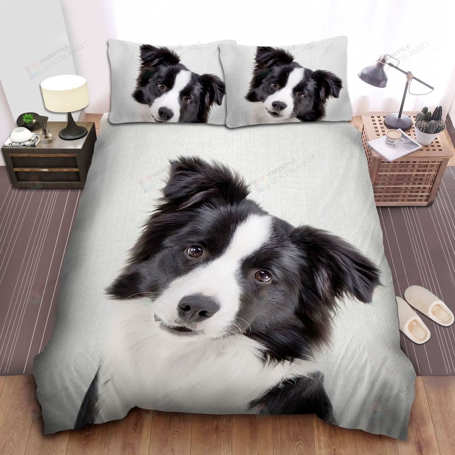Border Collie Dog Bed Sheets Spread Comforter Duvet Cover Bedding Sets