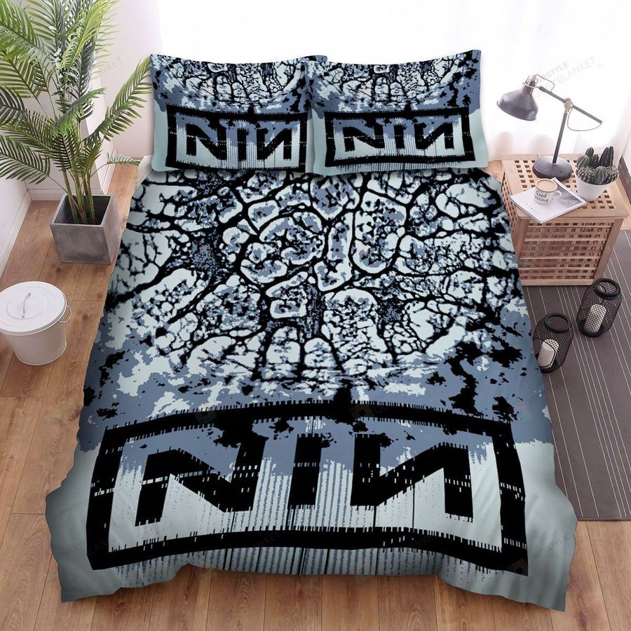 Boston 2005 Nine Inch Nails Bed Sheets Spread Comforter Duvet Cover Bedding Sets