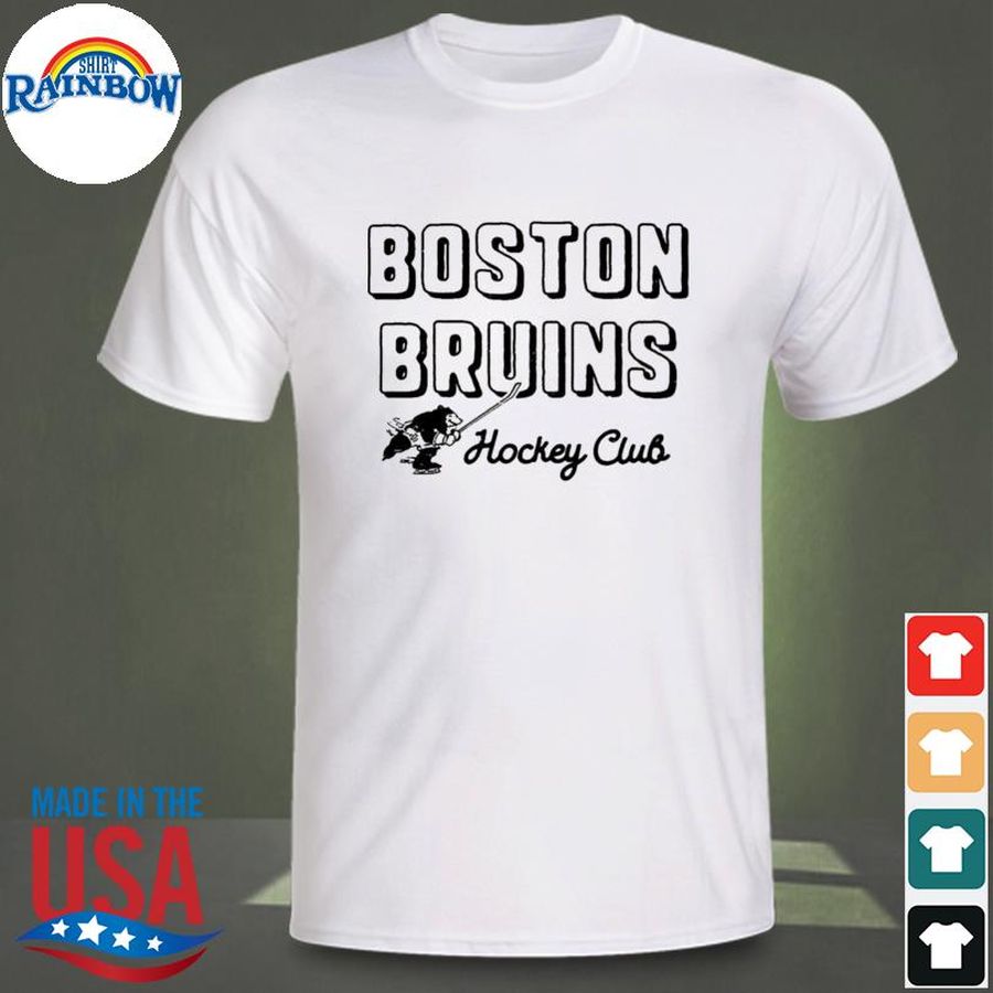Boston bruins hockey club shirt