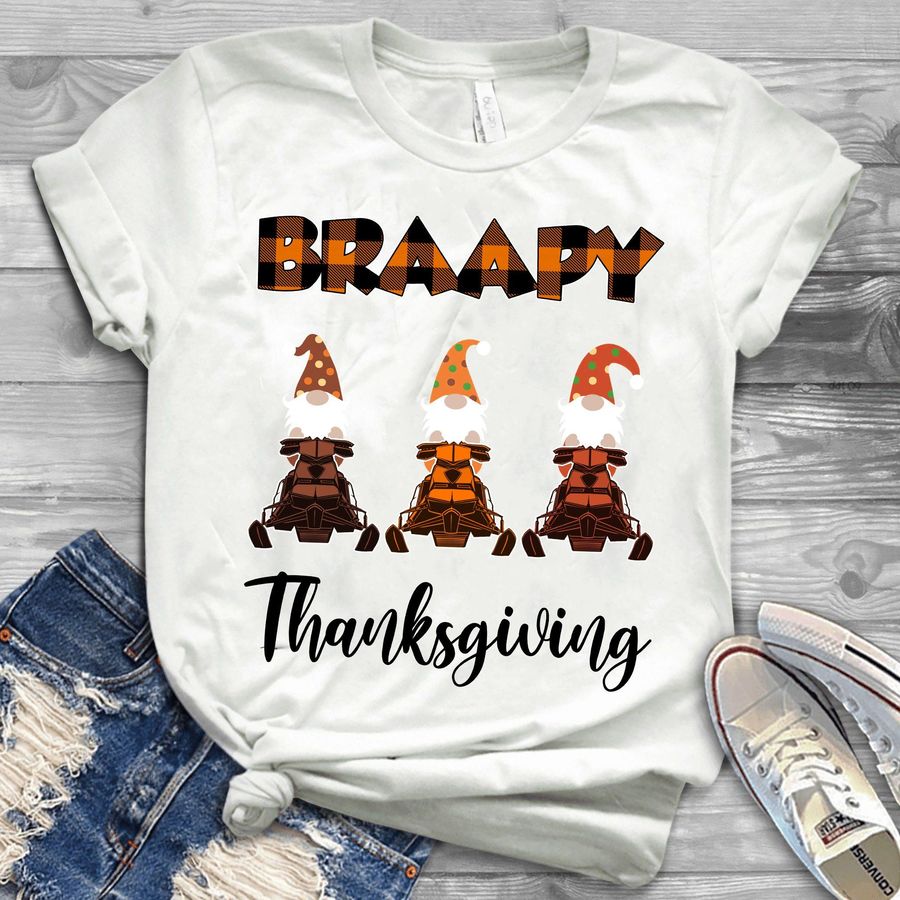 Braapy Gnomes Thanksgiving Shirt