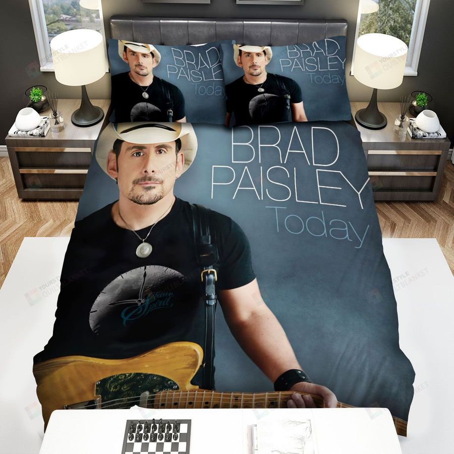 Brad Paisley, Today Bed Sheets Spread Duvet Cover Bedding Sets