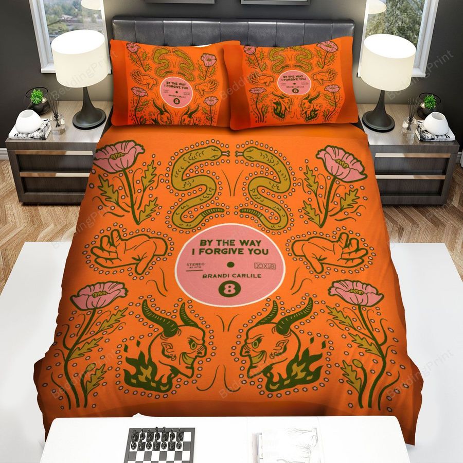 Brandi Carlile Art Print Bed Sheets Spread Comforter Duvet Cover Bedding Sets