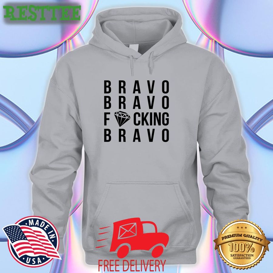 Bravocon Merch Bravo Bravo Fcking Bravo Crewneck Sweatshirt Bravocon2022