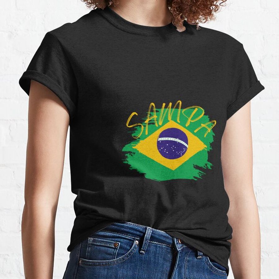 Brazil Flag, World Cup 2022 Classic T-Shirt
