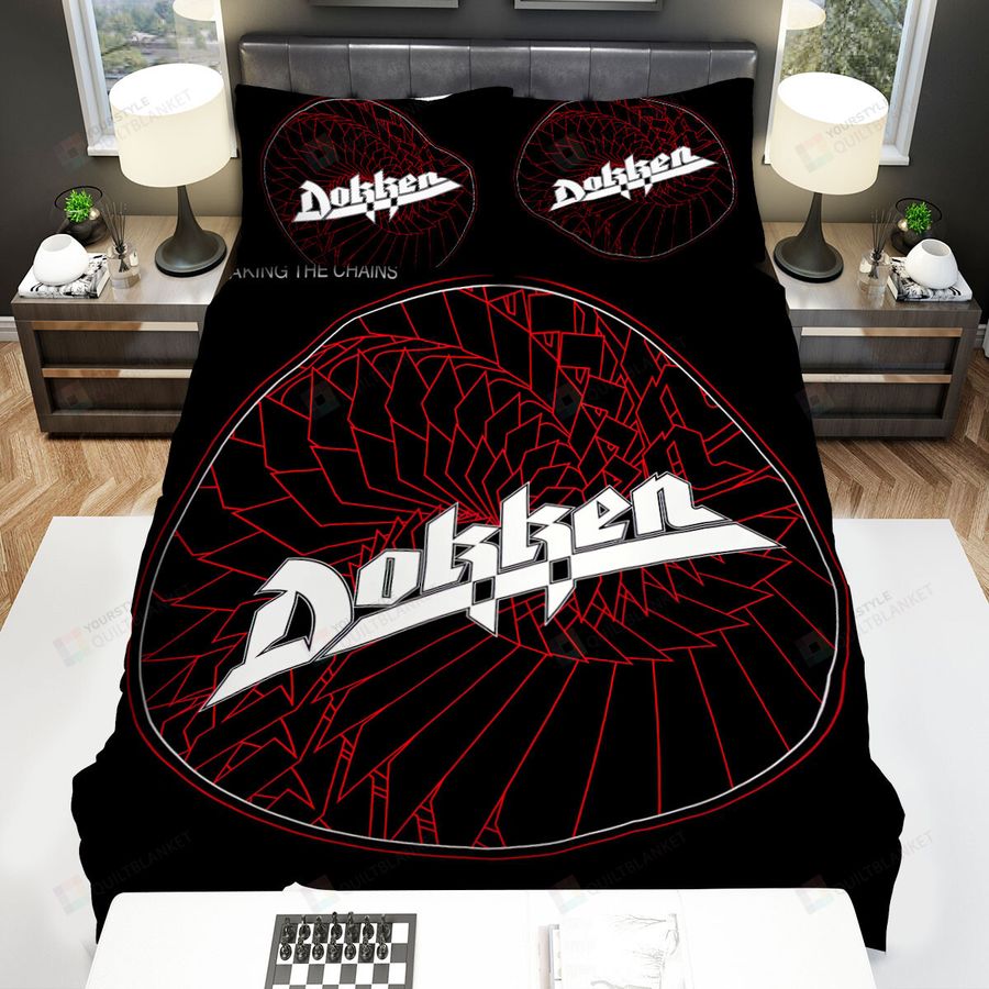 Breaking The Chains Dokken Bed Sheets Spread Comforter Duvet Cover Bedding Sets