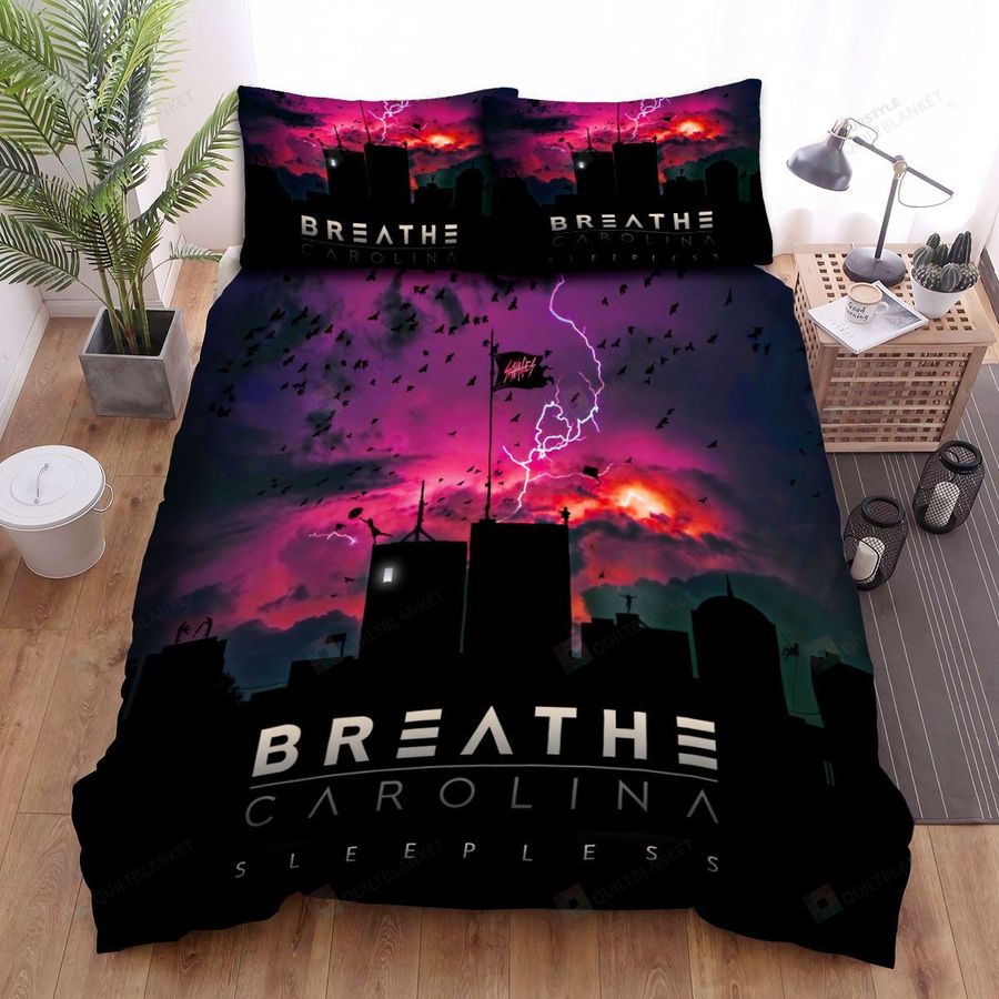 Breathe Carolina Sleepless Bed Sheets Spread Comforter Duvet Cover Bedding Sets