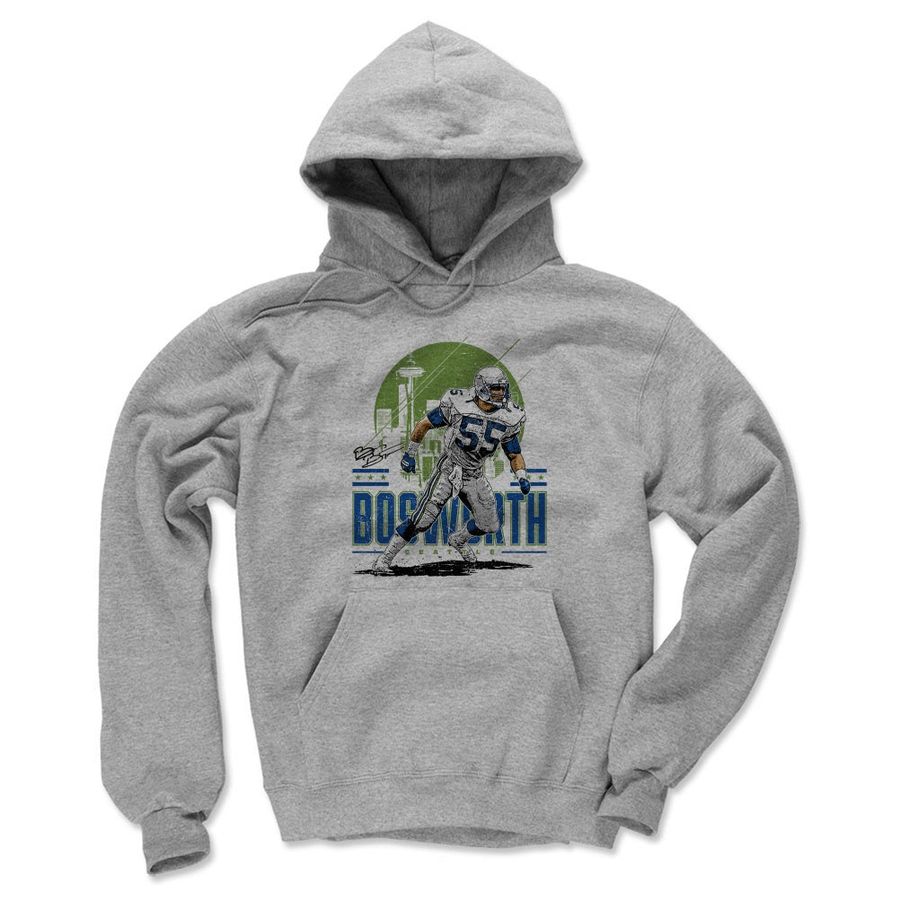 Brian Bosworth Seattle Skyline - Seattle Seahawks _2t-shirt sweatshirt hoodie Long Sleeve shirt