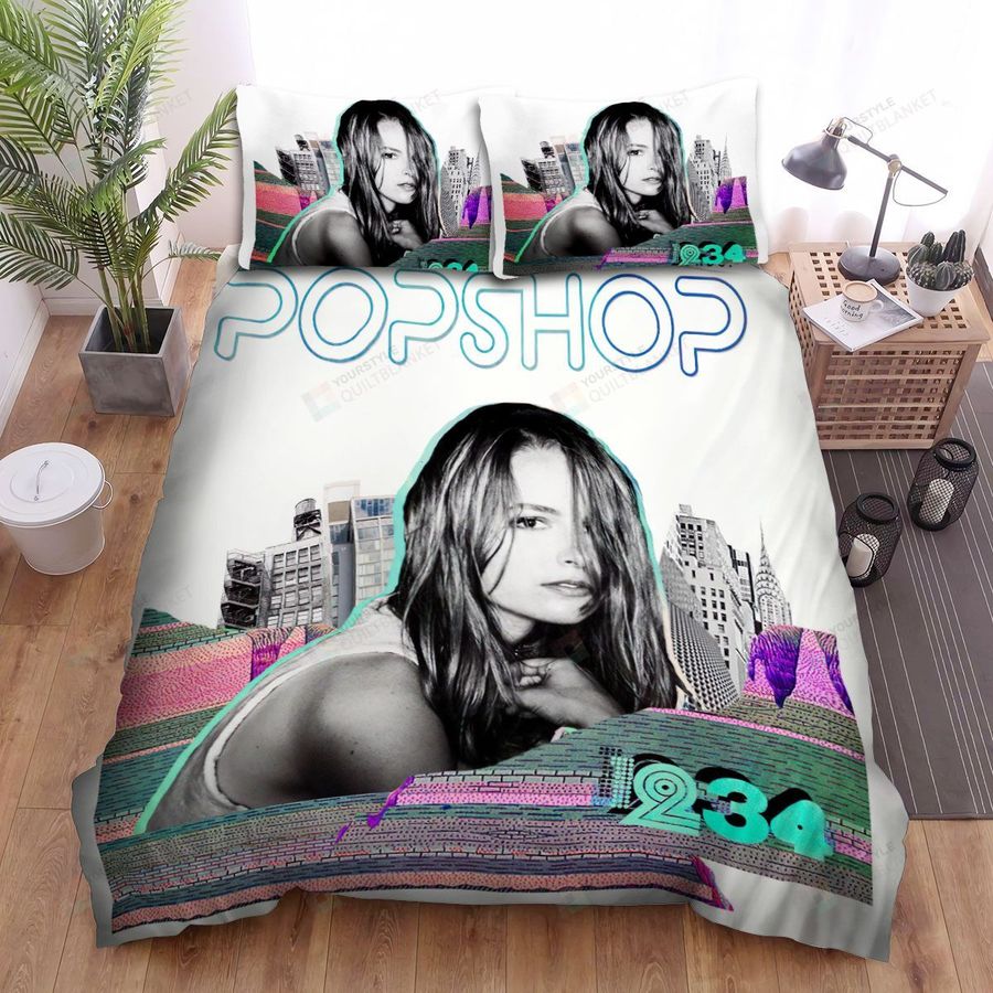 Bridgit Mendler Poster Bed Sheets Spread Comforter Duvet Cover Bedding Sets